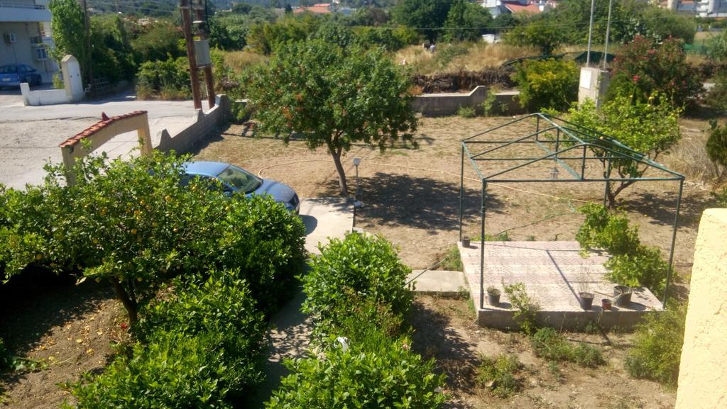 Sunset Beach Studio Kremasti  Bagian luar foto